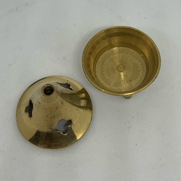 Incense Holder for Cones and Sticks Brass - Picture 3 of 7